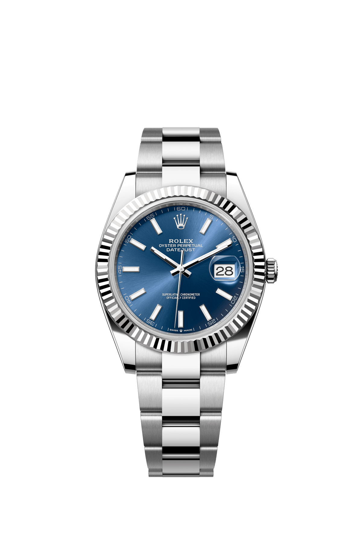 Rolex Datejust 41 Blue Dial Stainless Steel Oyster Bracelet 126334