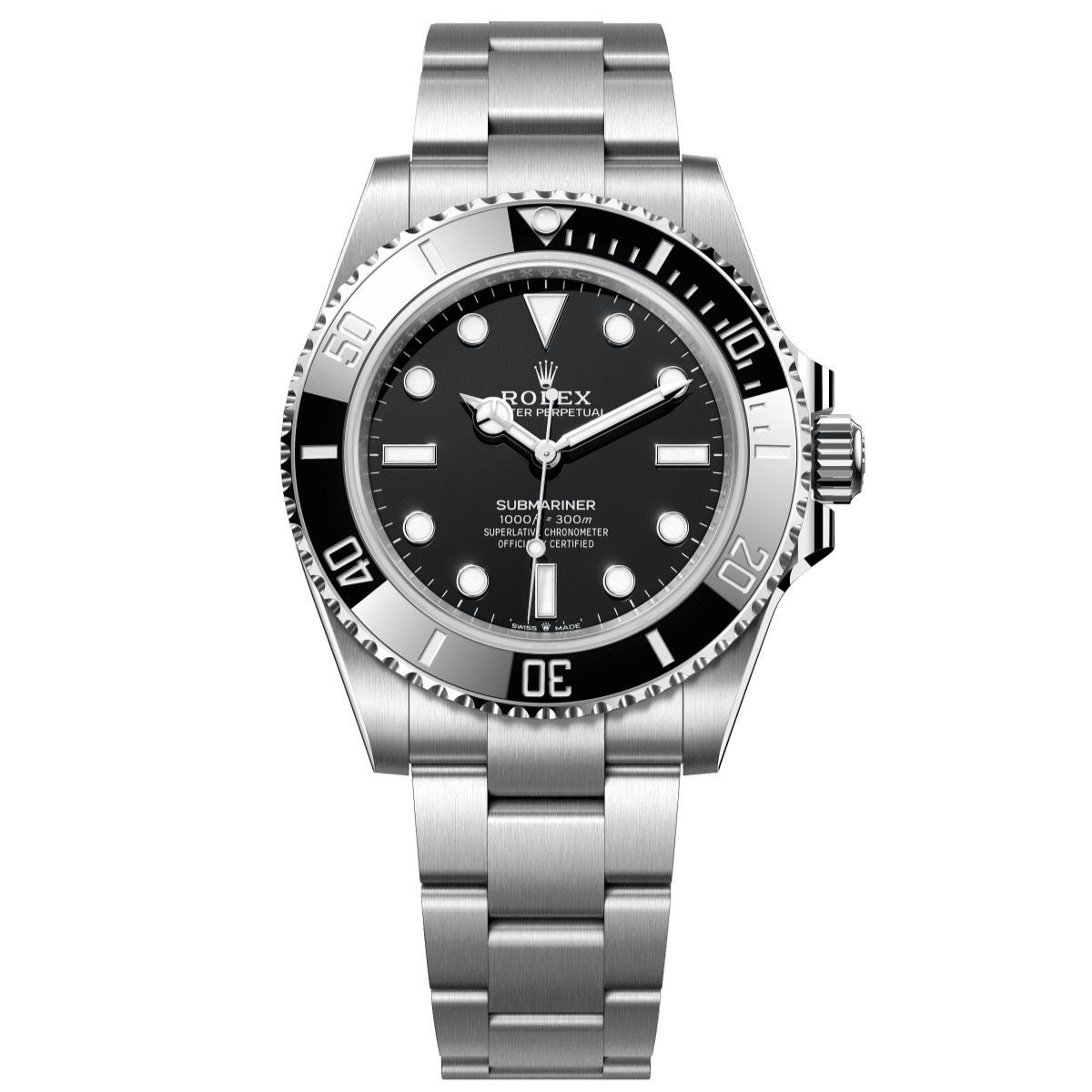 Rolex Submariner 41mm Black Dial Stainless Steel Oyster Bracelet 124060