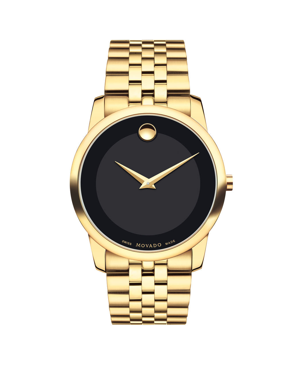 Movado Museum dial on Gold tone band 40mm 0606997