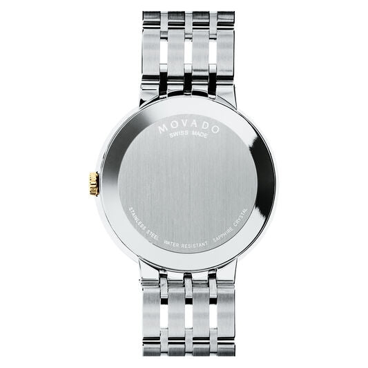 Movado Esperanza 39mm Men's Stainless Steel & Yellow Gold PVD Finished 0607058