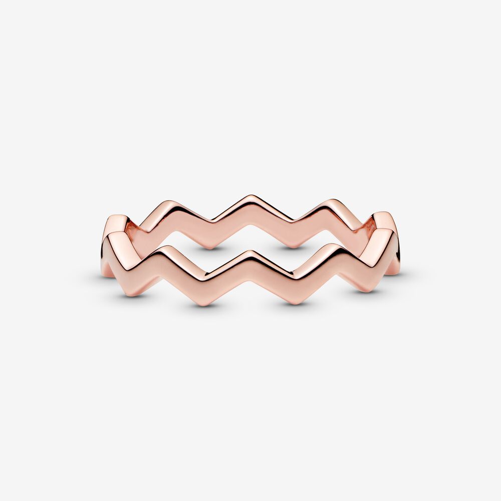 Polished Zigzag Ring