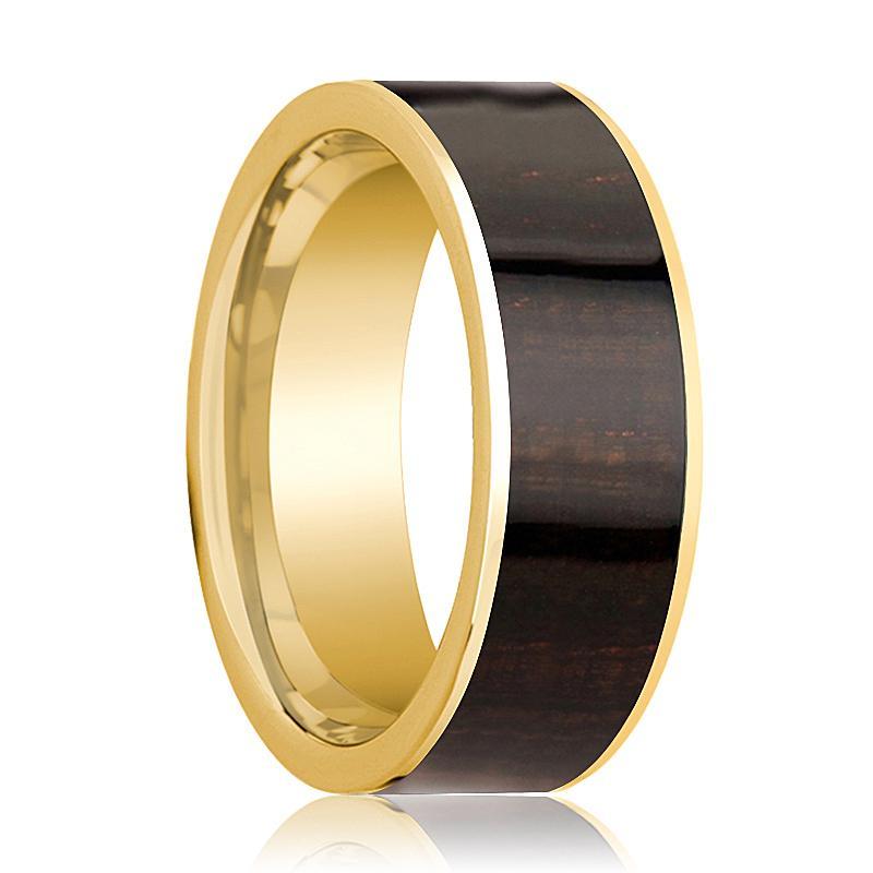 14K yellow gold outlet Ebony