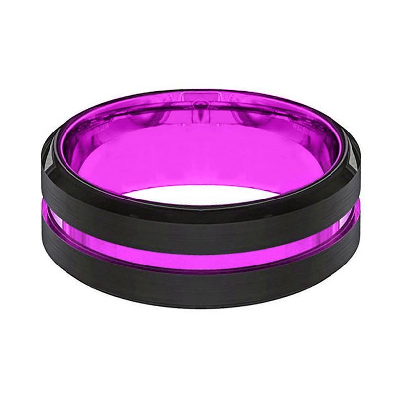 MCLAREN Passionate Purple Tungsten Ring