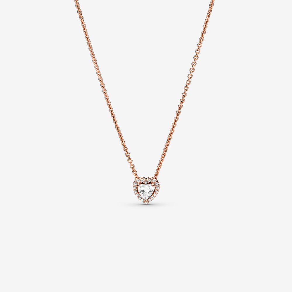 Sparkling Double Heart Jewelry Gift Set