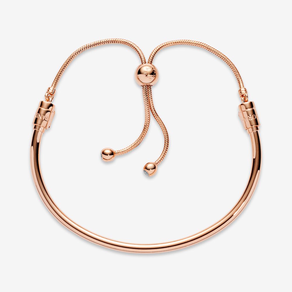 Flower Stem Slider Bracelet