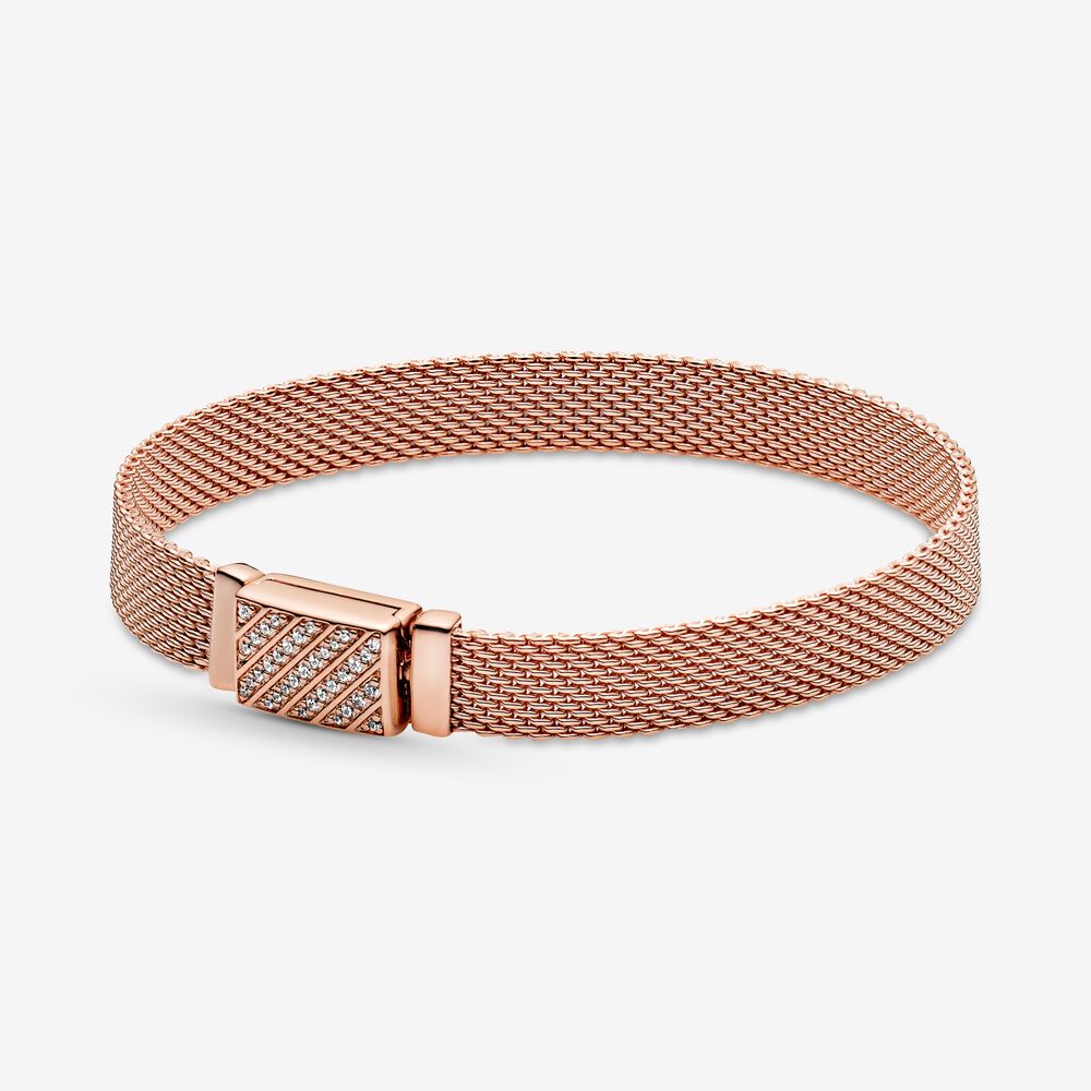Pandora Reflexions Long Clasp Pavé Bracelet