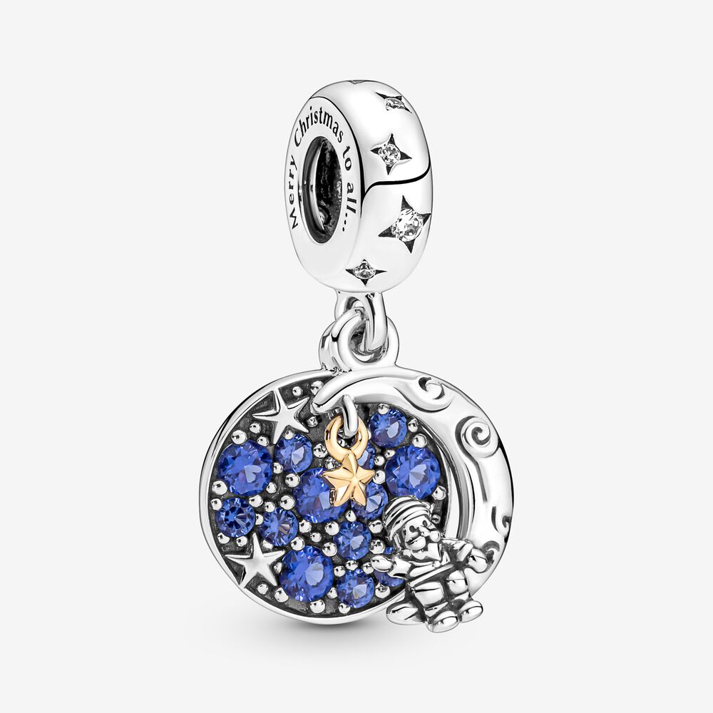 Statue of Liberty Dangle Charm, Mixed Enamel