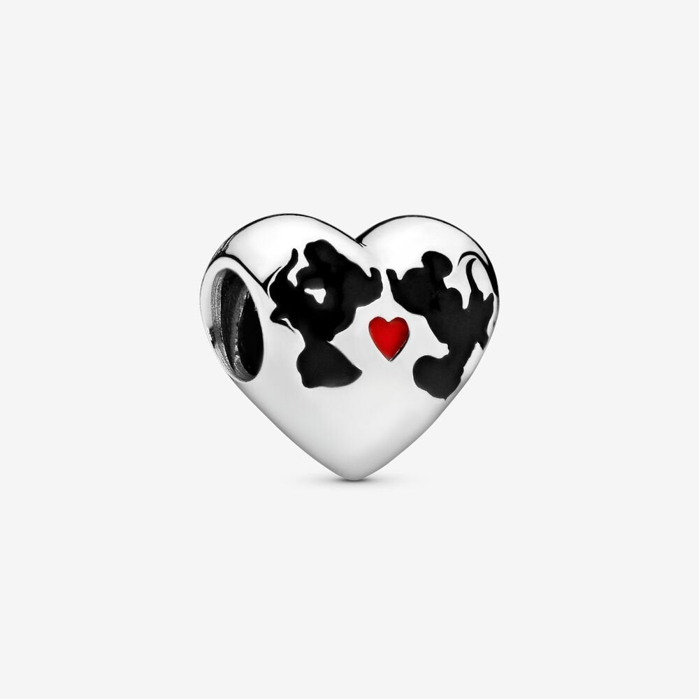 Disney Minnie Mouse & Mickey Mouse Kiss Charm