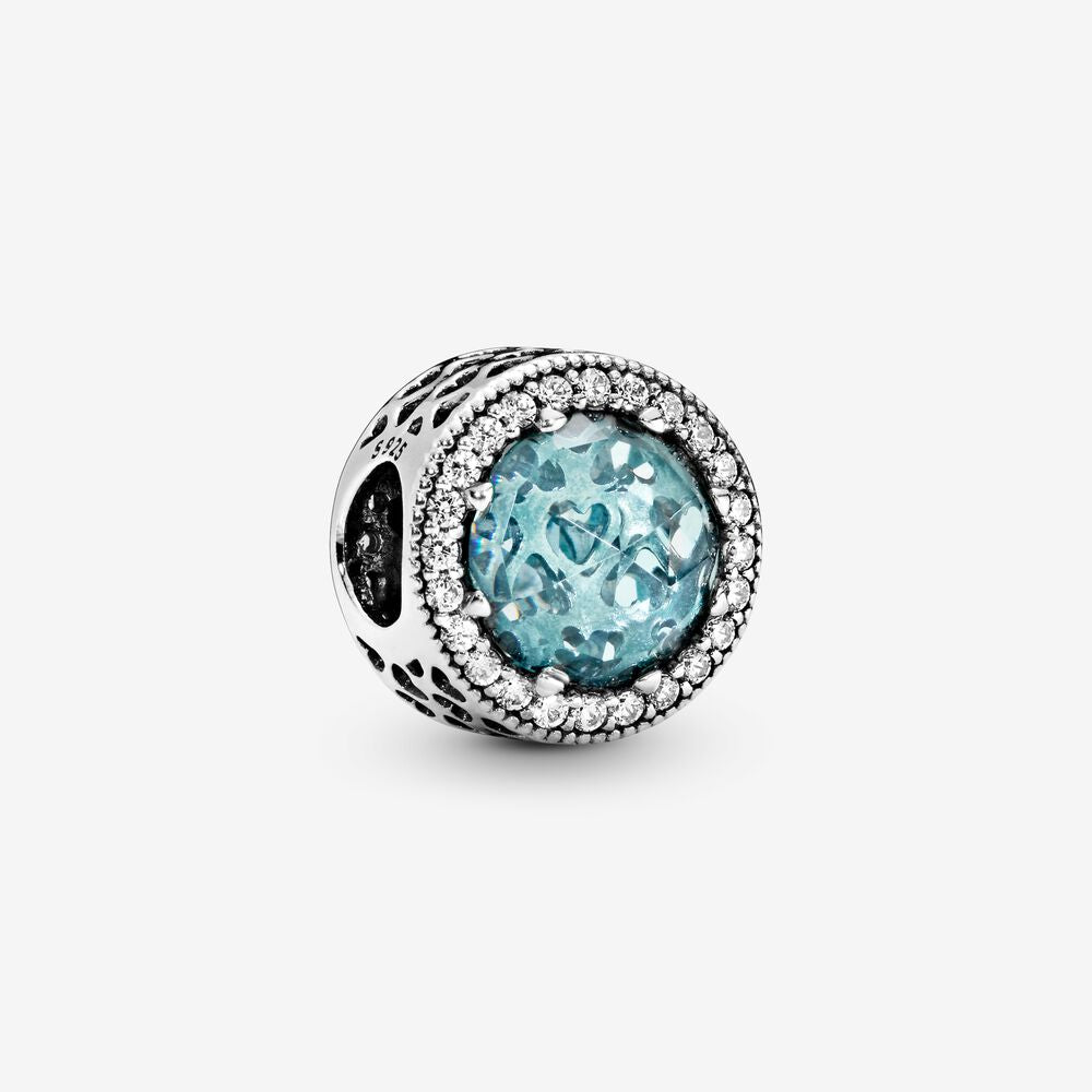 Sparkling Glacier Blue Charm