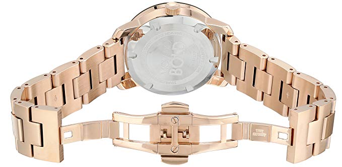 Movado Bold Women's 36mm Rose Gold Plated Stainless Steel 3600335