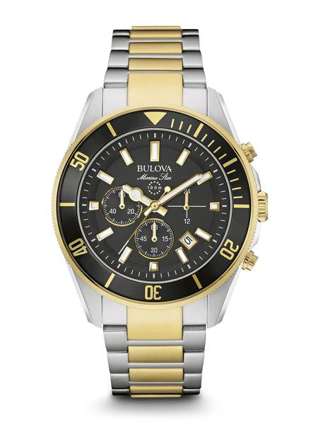 Bulova two tone Marine star 98b249