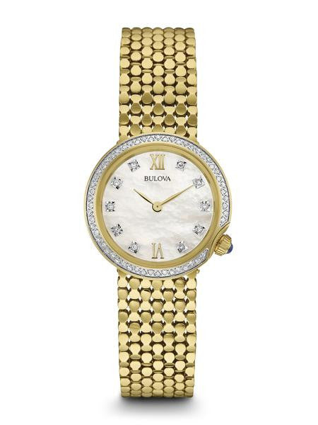 Bulova Womens Diamond Watch 98r218