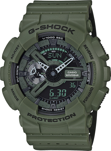 Green g shock 2024 watches for sale