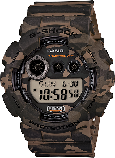 Gshock Classic camo GD-120CM-5