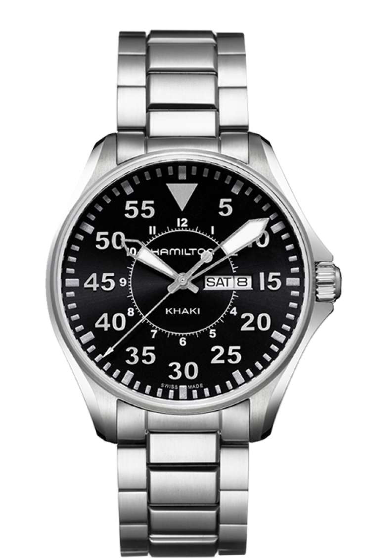 Hamilton Khaki Aviation Pilot Quartz H64611135 – Monica Jewelers