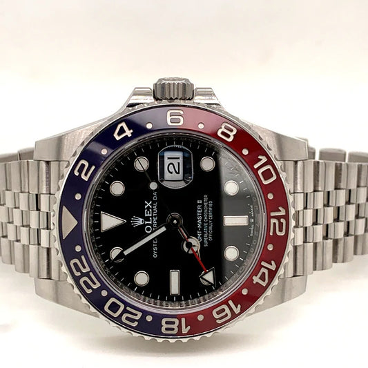 Rolex GMT Master II Pepsi 40mm Mens Watch 126710BLRO