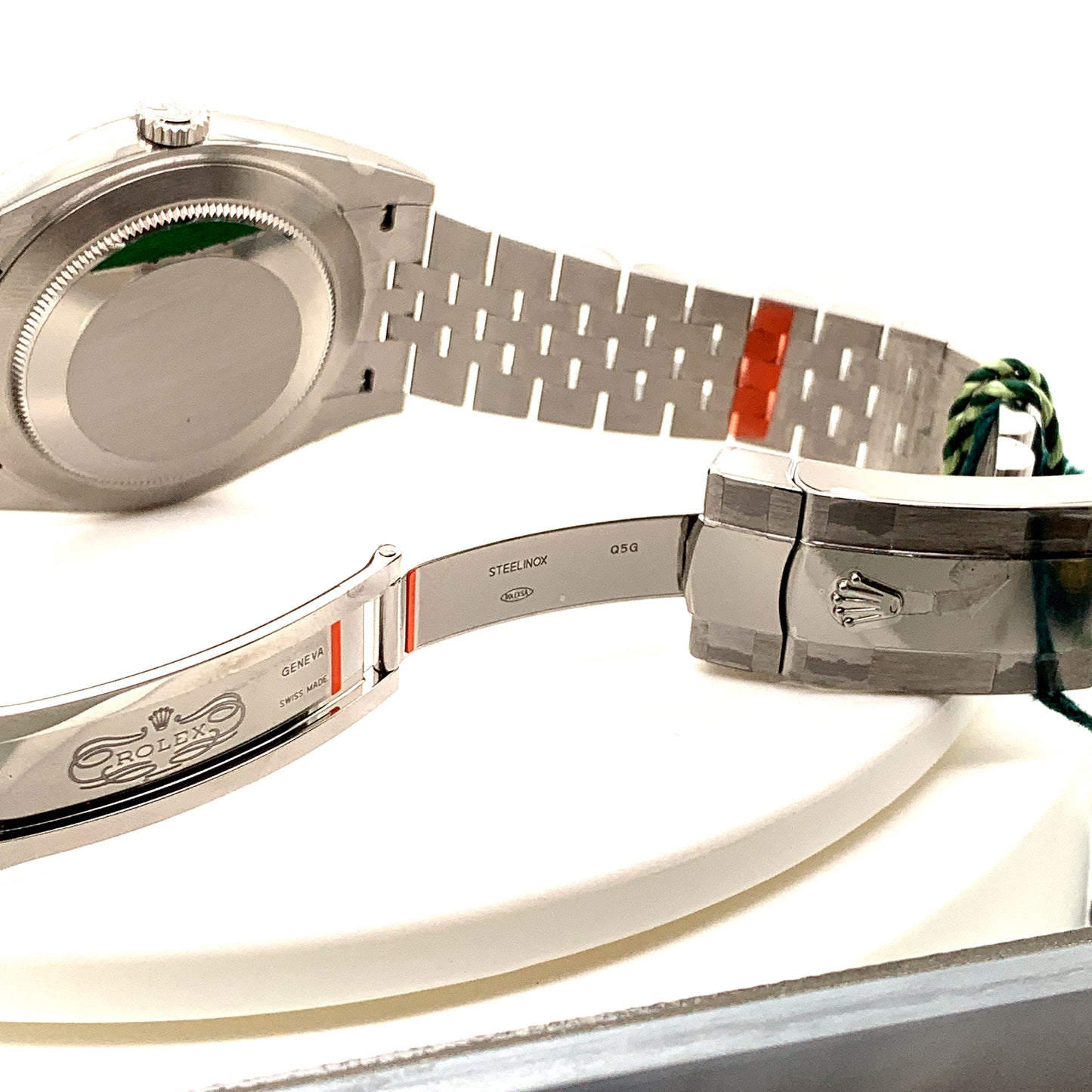 Rolex Datejust 41 Black Dial Jubilee Bracelet Men's Watch 126300