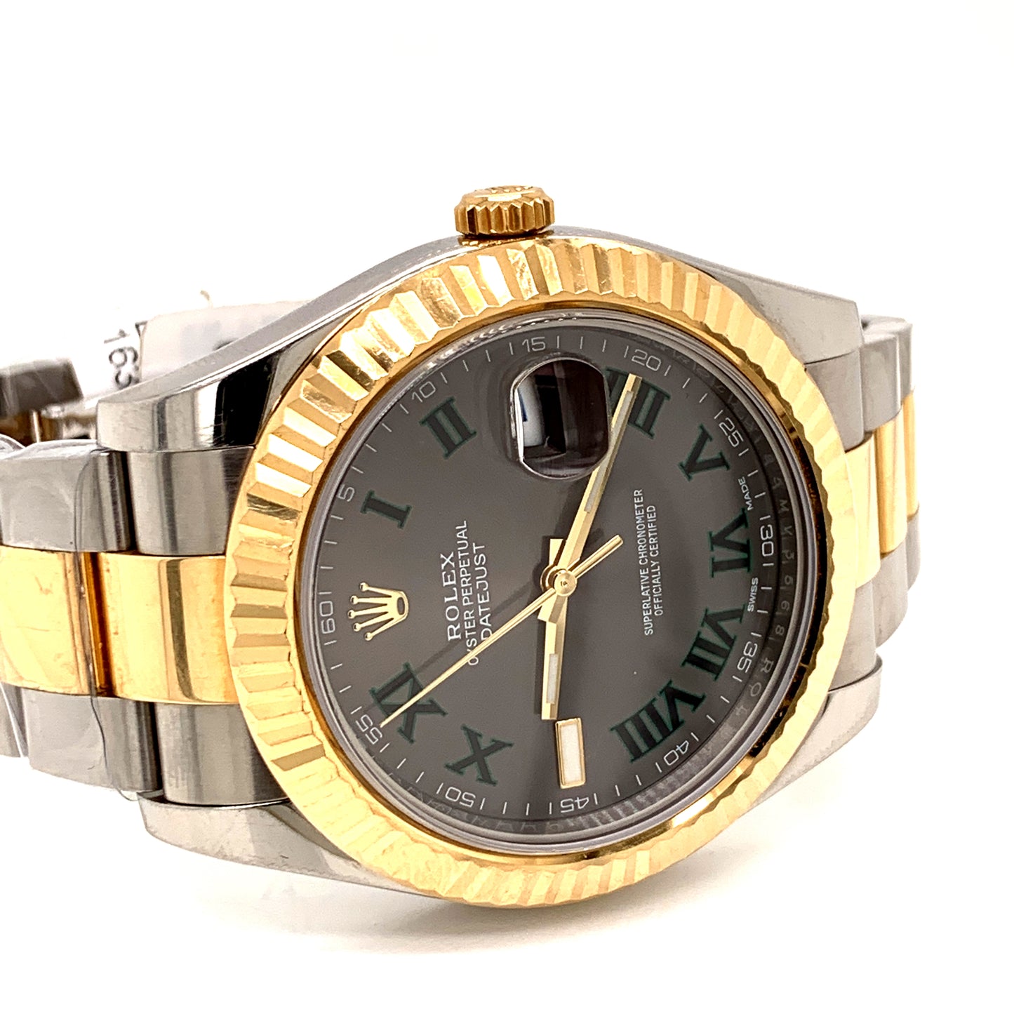 Rolex 116333 Datejust II 18k Stainless Steel 41mm Wimbledon