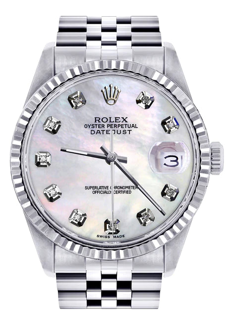 Rolex women's mother of pearl watch Clearance