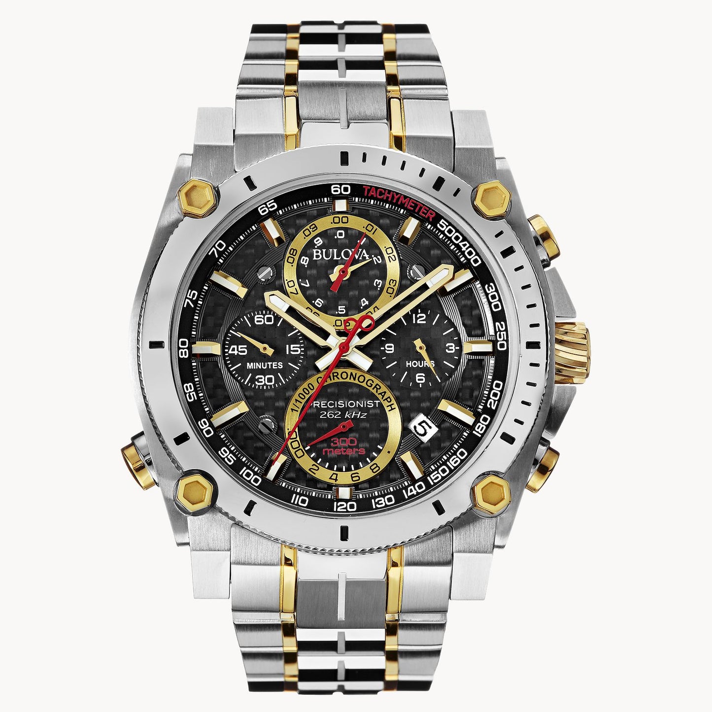 PRECISIONIST - Black Multi-Level Carbon Fiber Dial