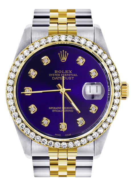Rolex watch men diamonds Clearance