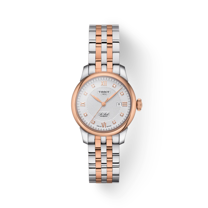 Tissot le hotsell locle rose gold