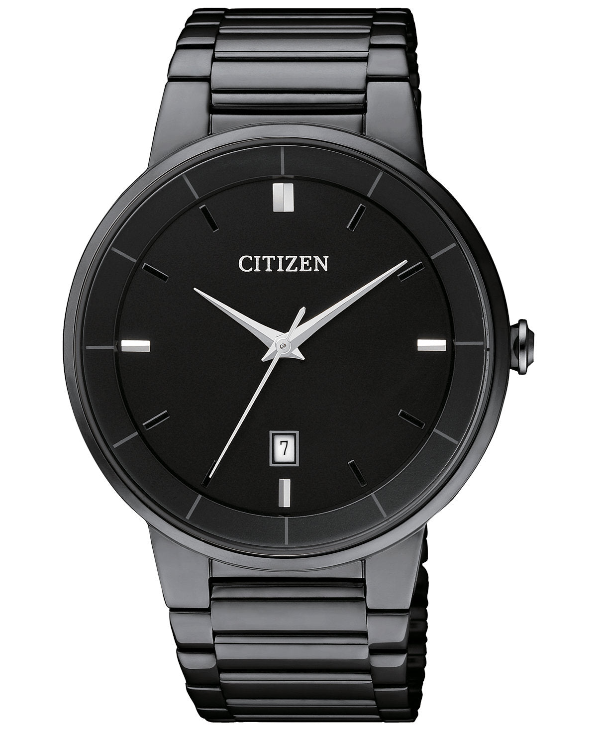 Citizen Men's BH1673-50E Rectangular Gold-Tone Stainless Steel