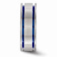 Edward Mirell Titanium Double Groove Blue Anodized Band - 8mm - AydinsJewelry