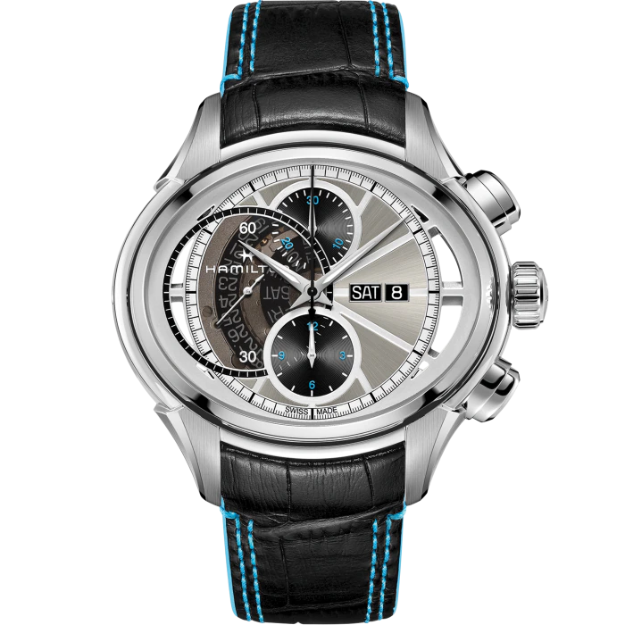 JAZZMASTER FACE 2 FACE II AUTO CHRONO - H32866781