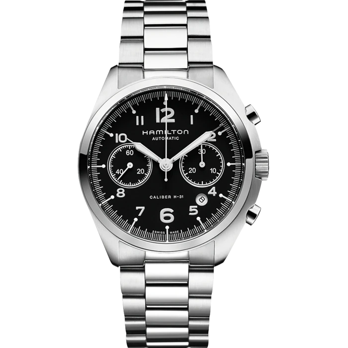 Hamilton khaki pioneer online chronograph