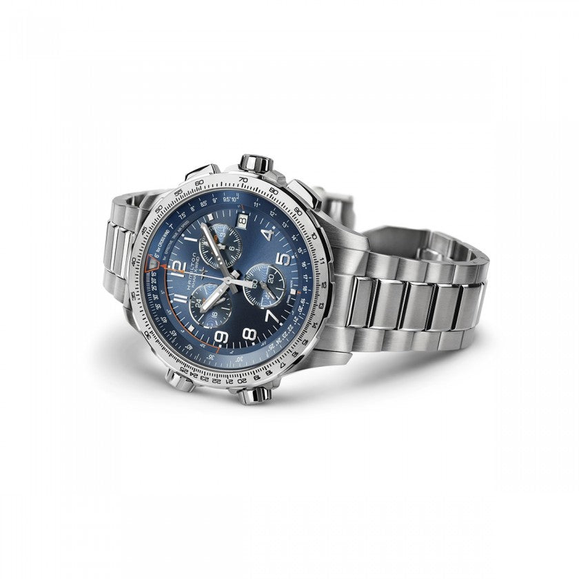 Hamilton X-Wind 46mm GMT Chrono Quartz H77922141