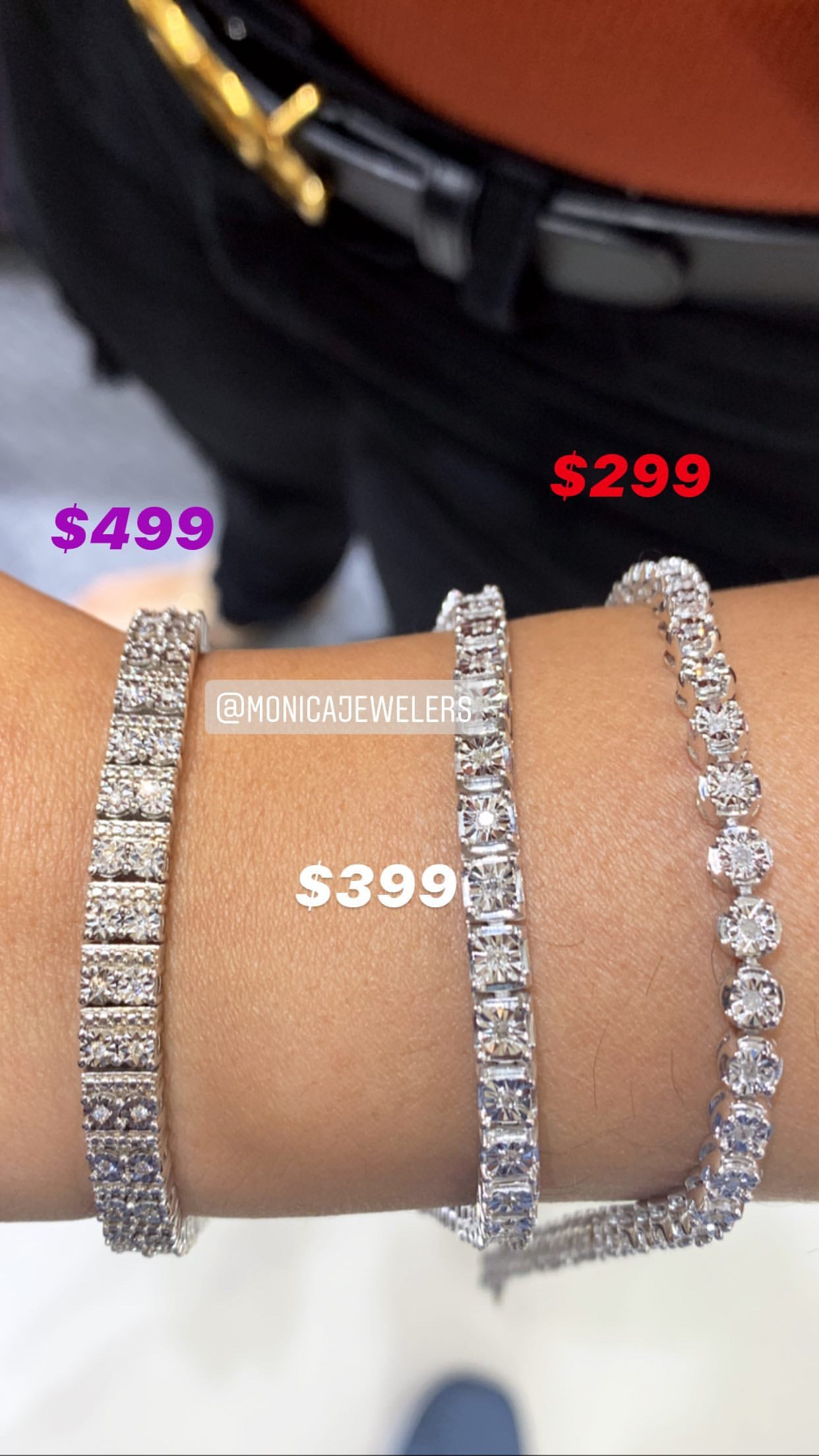 Diamond Tennis Bracelet PROMOTION