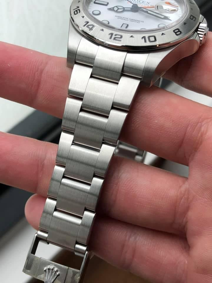 ROLEX EXPLORER SS 42mm II 216570 with Box and card