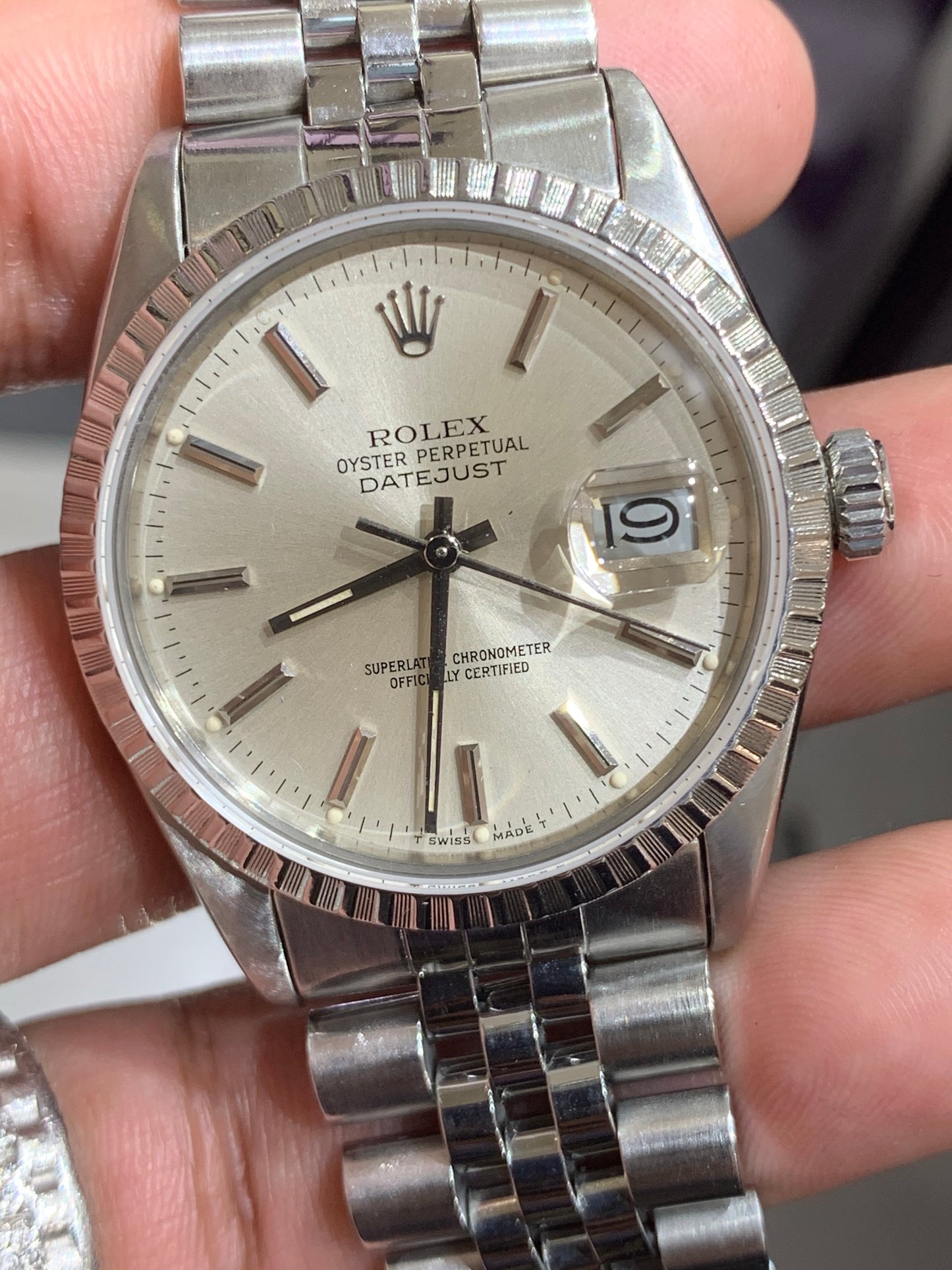 Rolex Datejust Stainless Steel 16030 Jubilee band