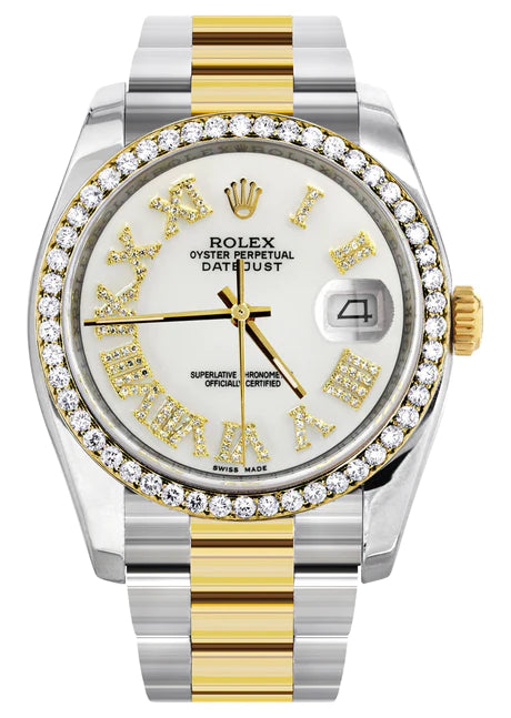 Rolex Oyster Perpetual Datejust Gold with Black Dialbeautiful