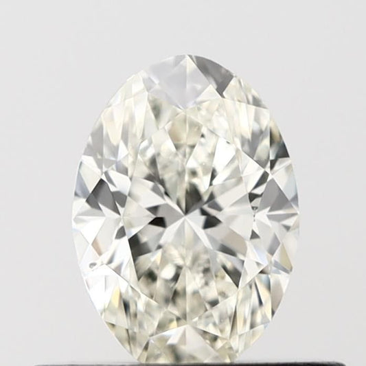 0.50ct Oval Natural Diamond (Colour J, Clarity VS2, Cut VG, IGI Certified)