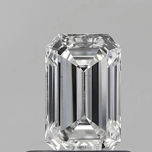 0.60ct Emerald Lab Grown Diamond (Colour E, Clarity VS2, IGI Certified)