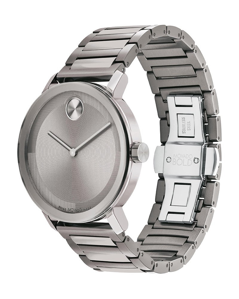 Movado Bold Gray SS 3601096