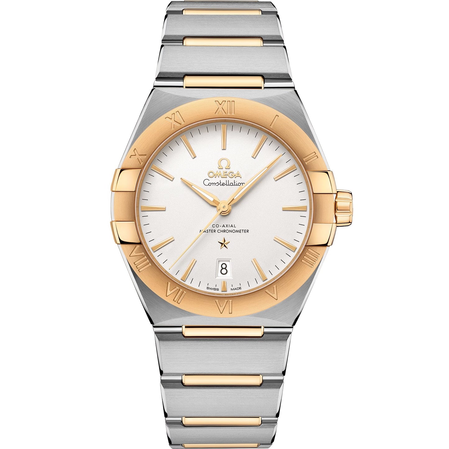 Omega Constellation 39 mm — Steel ‑ Yellow Gold on Steel ‑ Yellow Gold