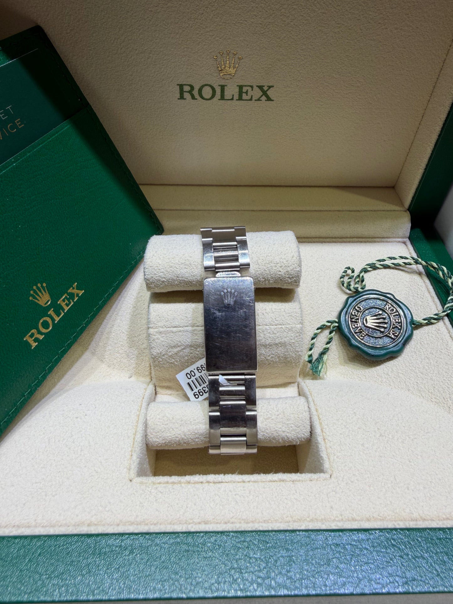 Rolex Air King SS 14000 Silver Dial