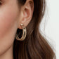 Gabriel & Co. 14K Yellow Gold Bujukan Classic Hoop Earrings in 30mm