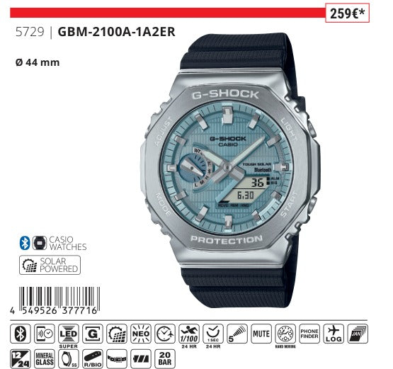 Casio G-Shock GBM-2100A-1A2