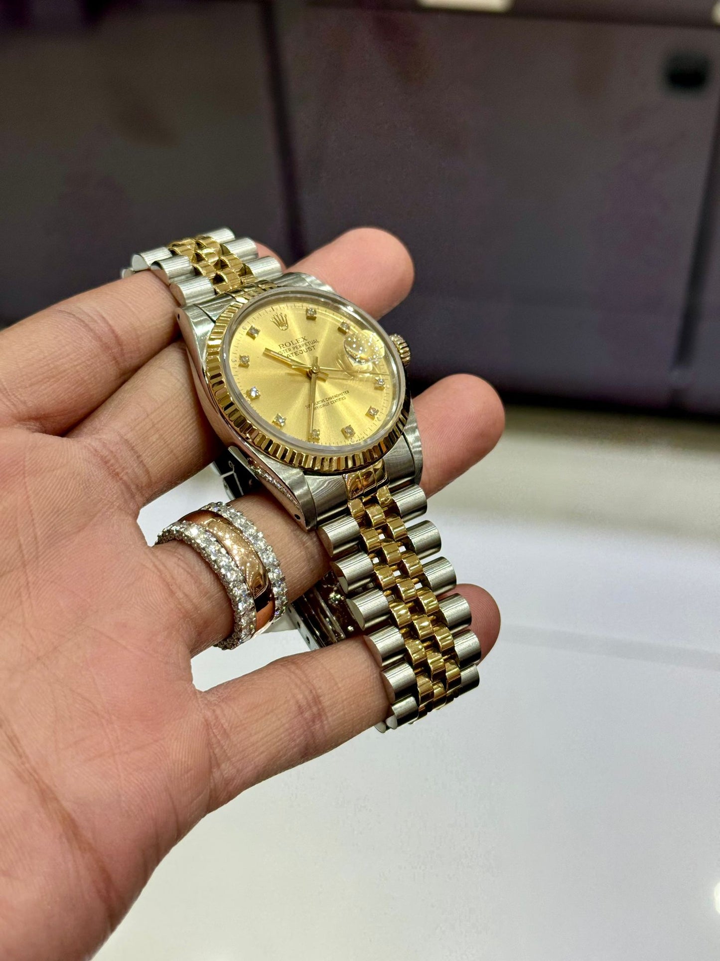 Rolex Datejust | Two Tone 18k/Stainless Steel | 36 mm 16013