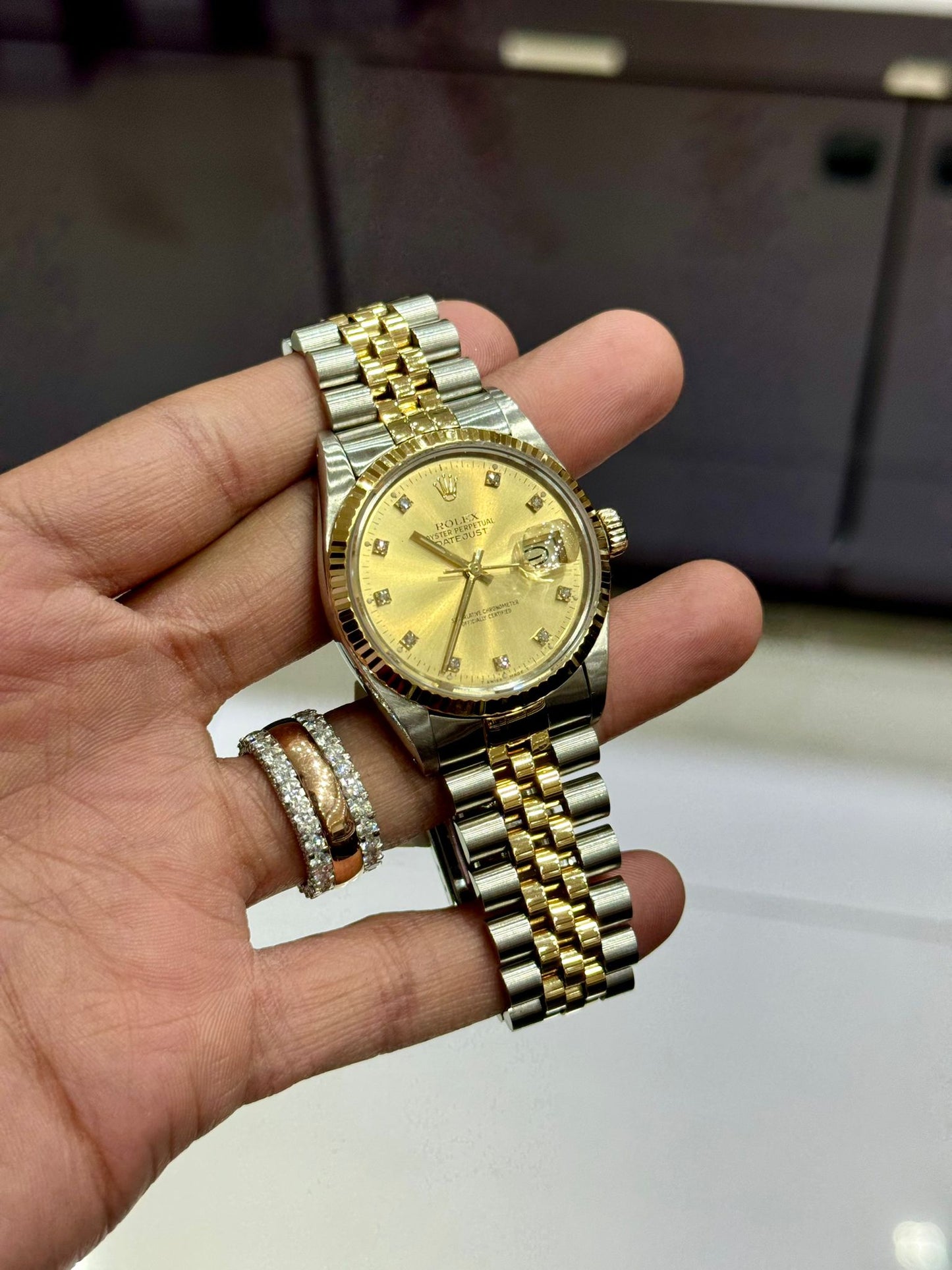 Rolex Datejust | Two Tone 18k/Stainless Steel | 36 mm 16013