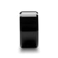 SEATTLE Black Tungsten Carbide Wedding Band with Bevels - 12mm