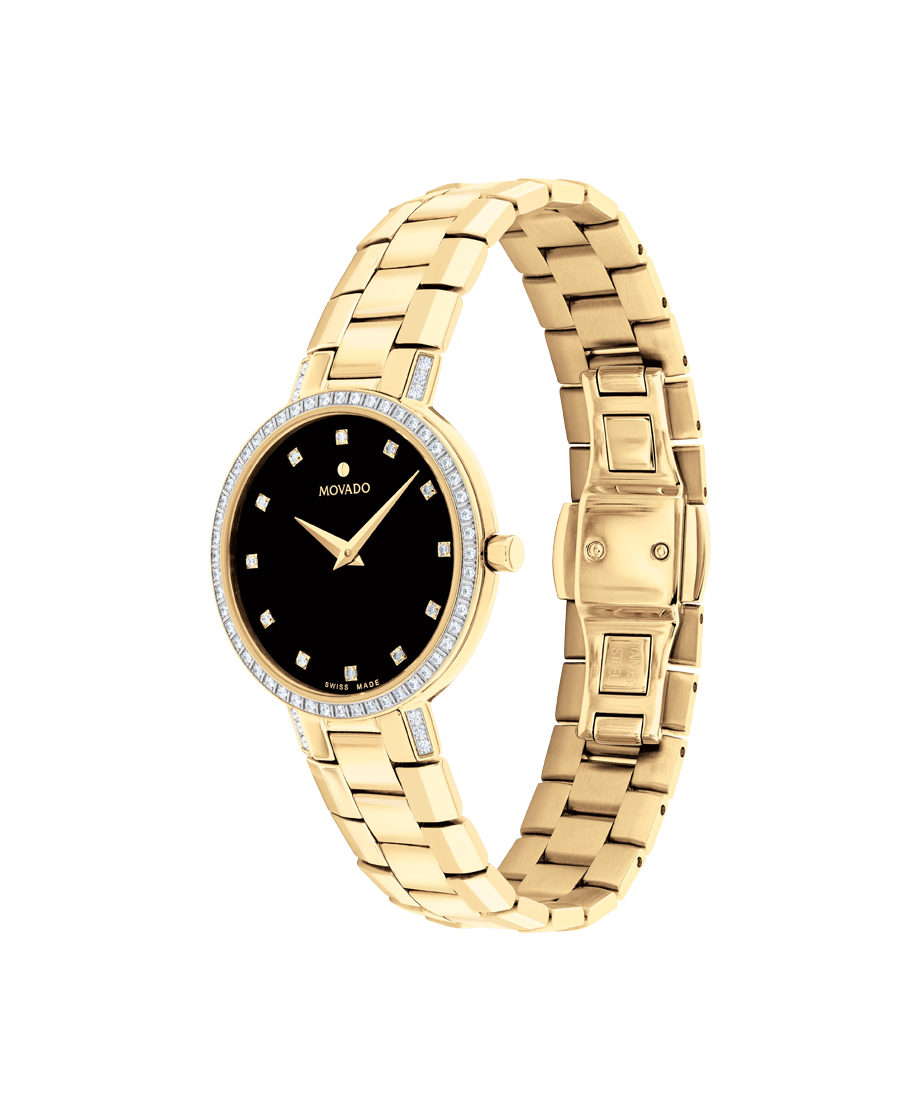 Movado Faceto 0607644 28mm Women watch