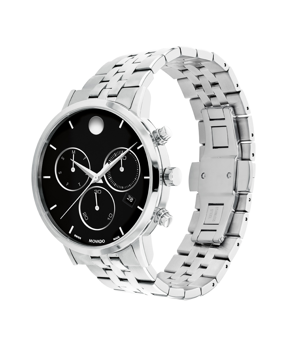 Movado Museum Classic Chronograph 0607776 42mm Men watch