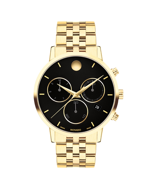 Movado Museum Classic Chronograph 0607810 42mm Men watch