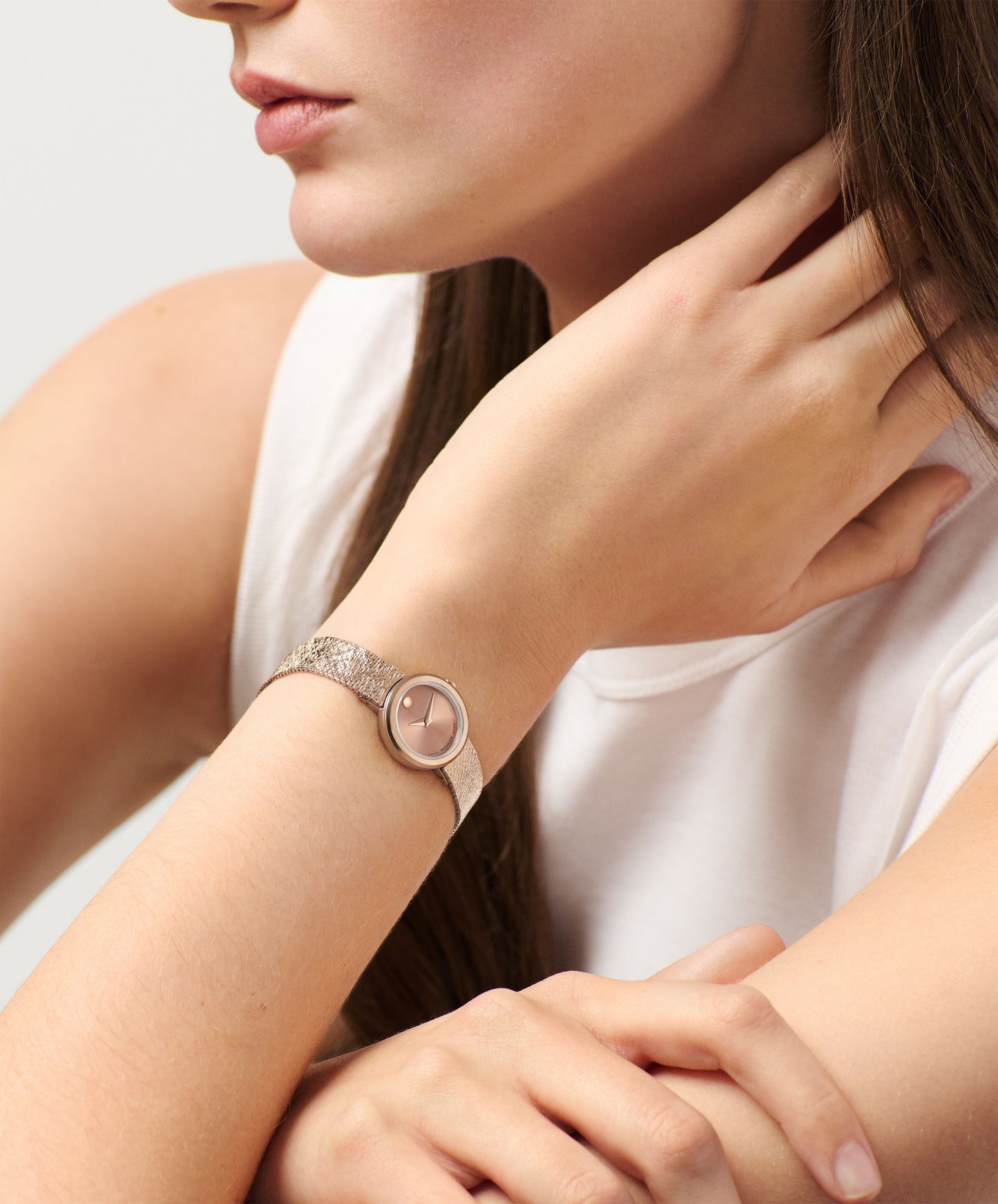 Movado Museum Velura Mini 0607855 21mm Women watch
