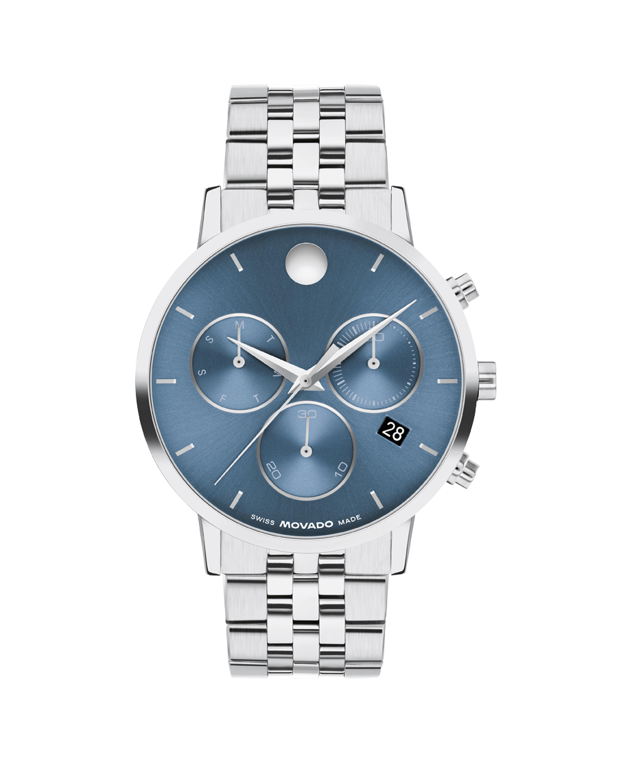 Movado Museum Classic Chronograph 0607998 42mm Men watch